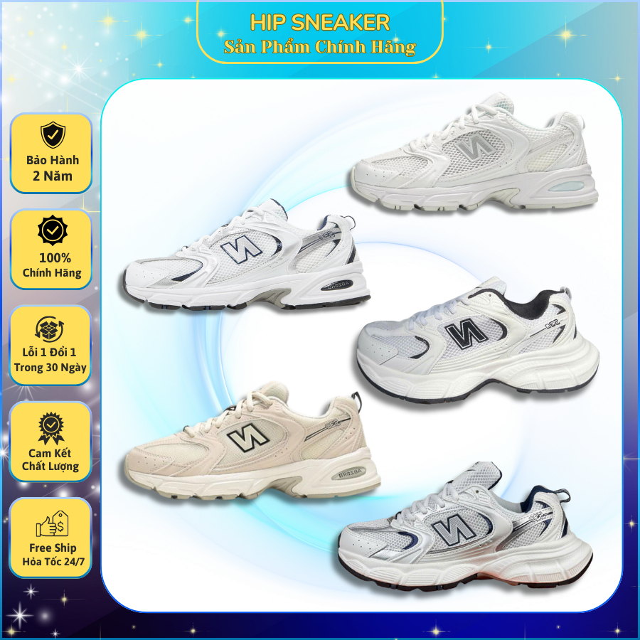 Giày Thể Thao NB530 Đủ Các Phối Màu Basic Đế Cao Cực Êm Ái Thoải Mái Đi Tập Đi Chạy.