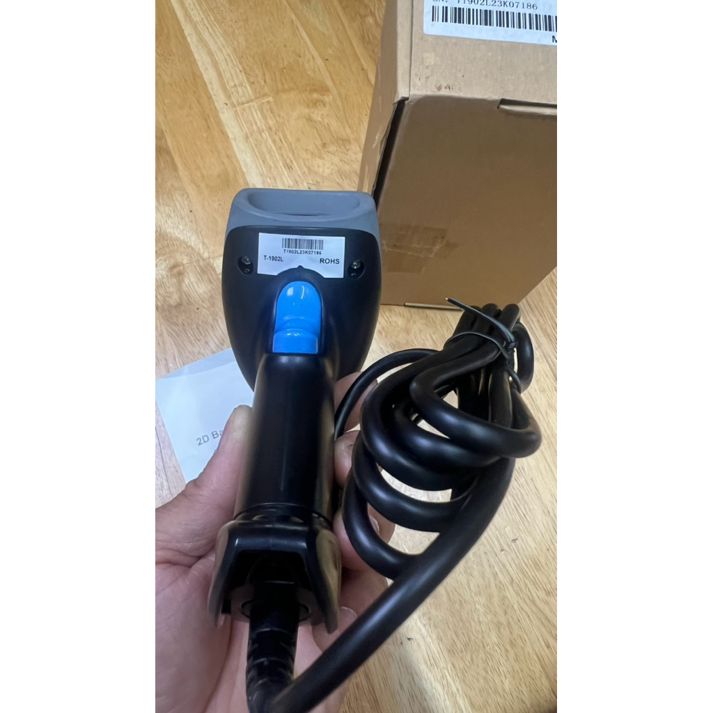 Máy quét mã vạch cầm tay, thuộc dòng máy quét 2D. Model : T-1902L