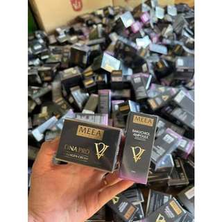 Combo Kem face MEEA vaf Tinh chất Ampoule Saffron Meea - Serum meea