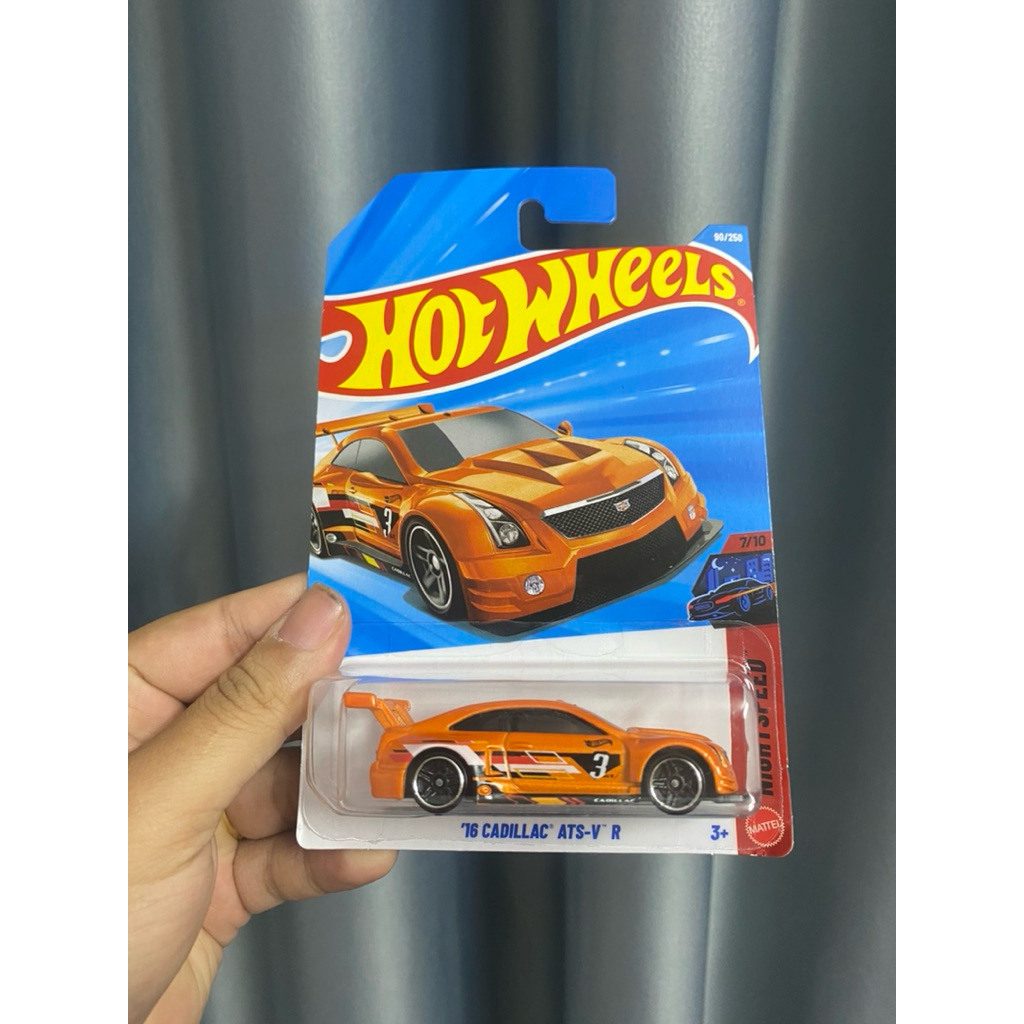 Xe Mô Hình Hot Wheels 16 CADILLAC ATS-V R Cam