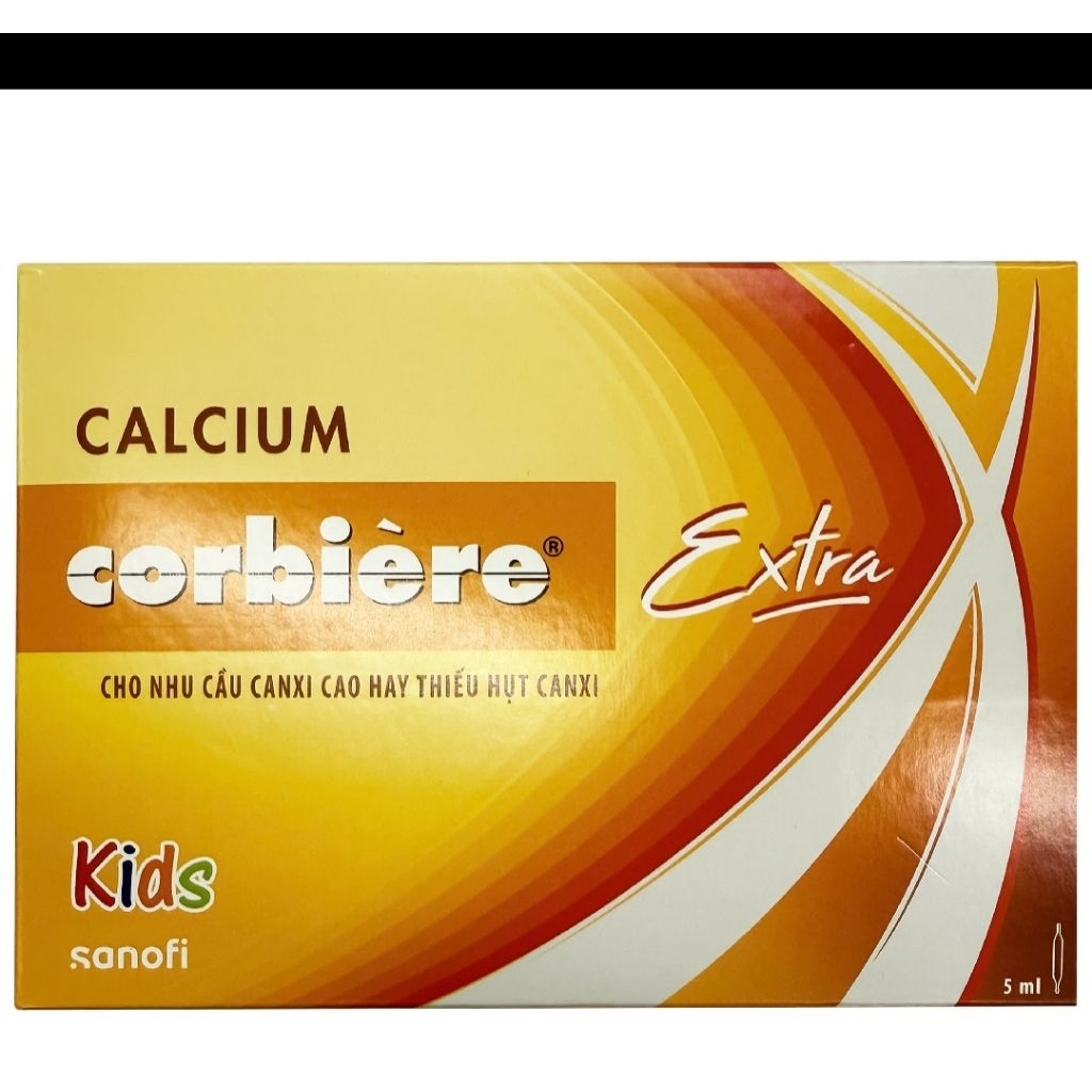 [VN] Canxi Corbiere Extra Kids Hộp 30 Ống x 5 ml
