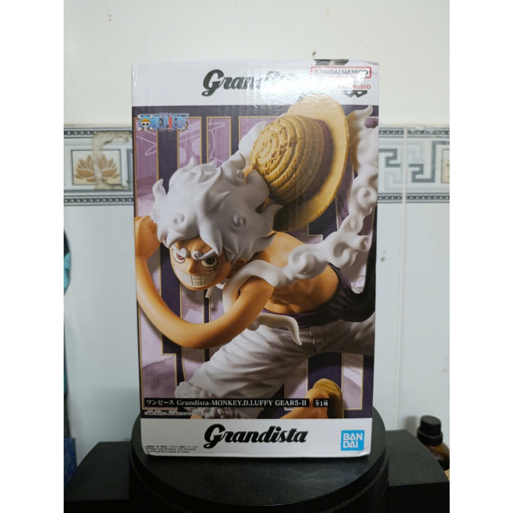 Mô hình chính hãng Bandai Luffy Gear 5 Ver 2 Grandista - Mô hình One Piece Real