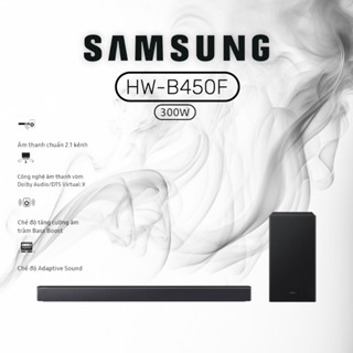 Bộ loa thanh Samsung HW-B450F/XV 300W - Bảo Hành 12 Tháng Chính Hãng