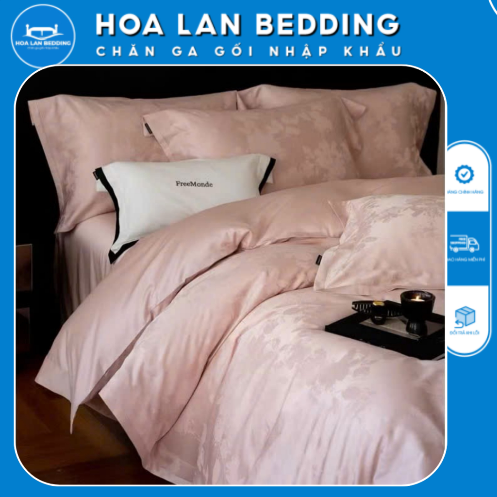 Set 4 món Tencel FREEMONDE cao cấp mềm mại sang trọng chăn 4 mùa hoặc vỏ chăn cho bạn thoải mái lựa 