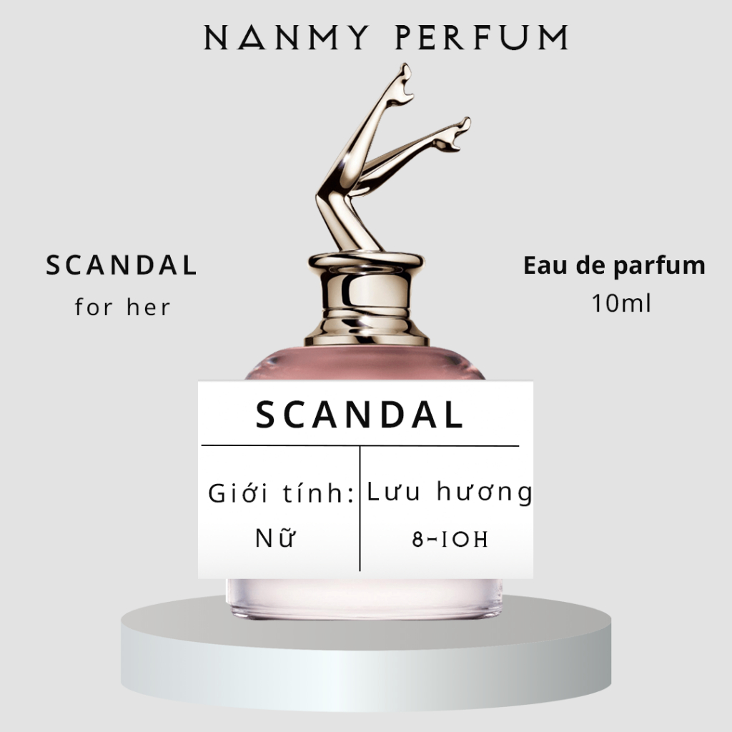 Nước hoa nữ Scandal EDP NANMY Perfum Đêm cảm xúc thăng hoa ngọt ngào