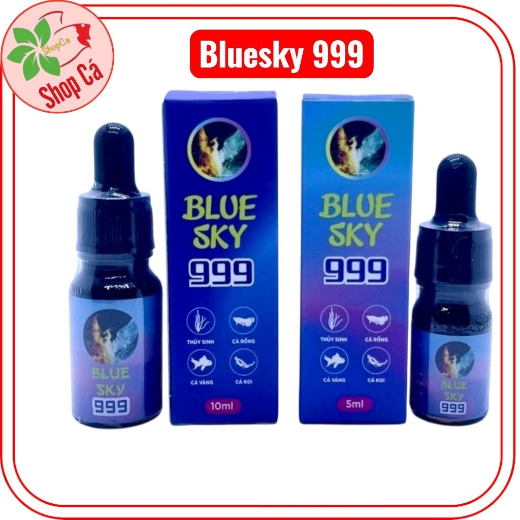 Blue Sky chuyên cho cá cảnh - Sát trùng hồ cá ( Nấm, túm, lắc, xử lí trùn )