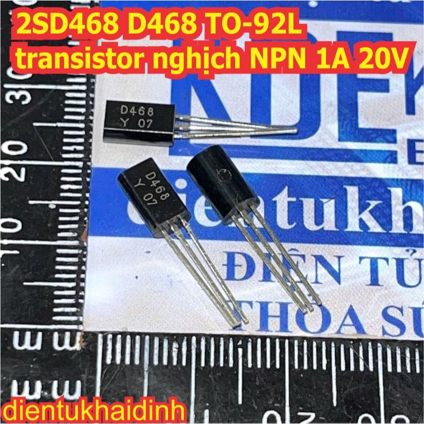 30 con 2SD468 D468 TO-92L transistor nghịch NPN 1A 20V kde3428