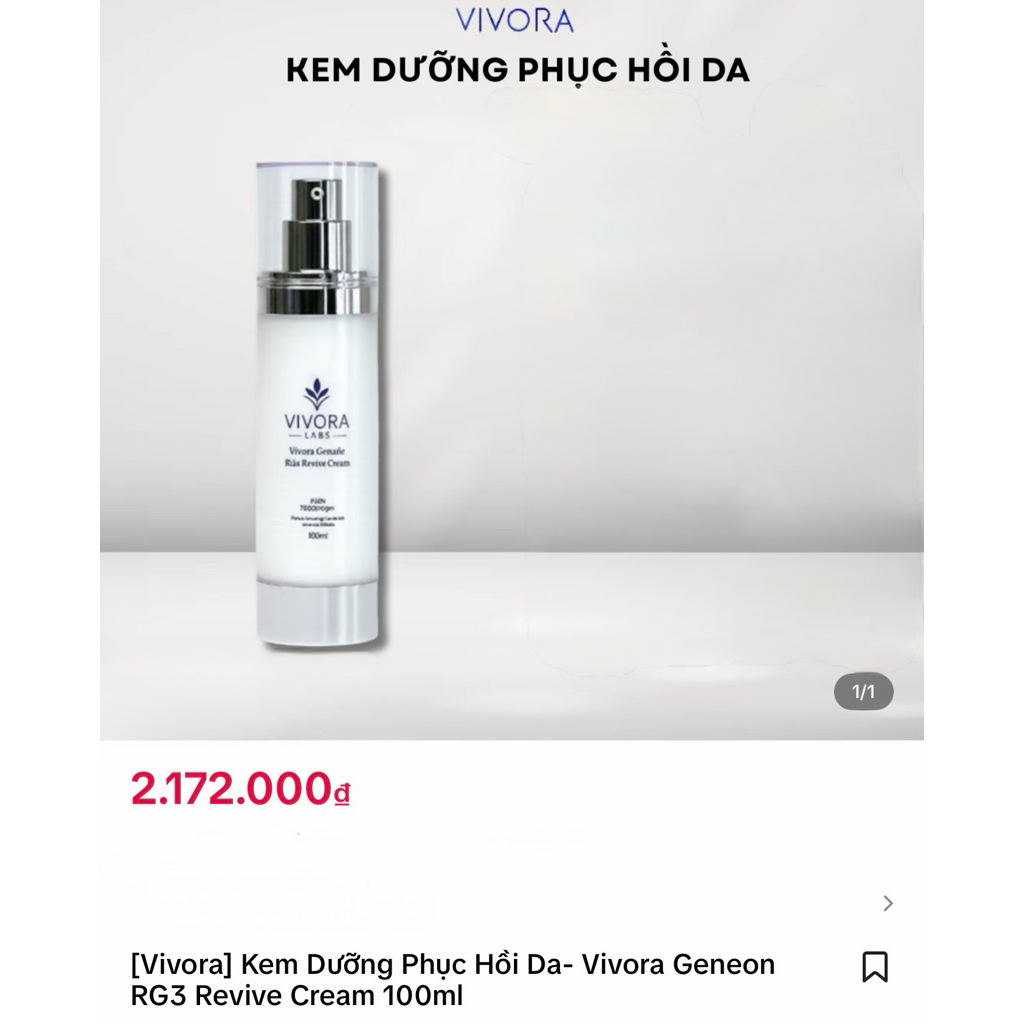 Kem phục hồi 2tr1 pass 750