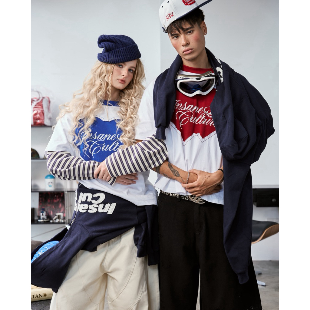 Áo Thun InsaneClo TWIN HEART TEE Form Boxy Unisex Vải Thun Cotton 2 Chiều | BigBuy360 - bigbuy360.vn