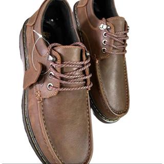 Giày Đốc Nam Da Bò Sáp Mộc Đế Kếp Cao Cấp