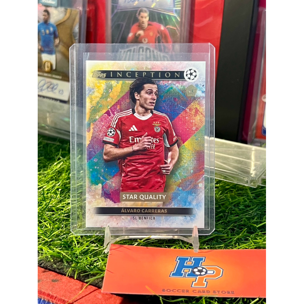 Thẻ bóng đá Alvaro Carreras Topps Inception 2024/25