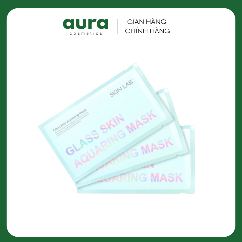 Mặt nạ Glass Skin Aquaring Mask Skin Lab Cấp Ẩm Làm Dịu Da