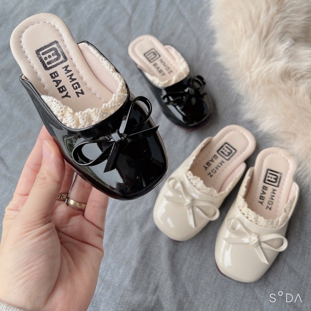 [Fom Nhỏ tăng 2 size ] Sục Nơ Phối Ren Bé Gái Dễ Thương Da Mềm Nhẹ Nhàng Đơn Giản  2026