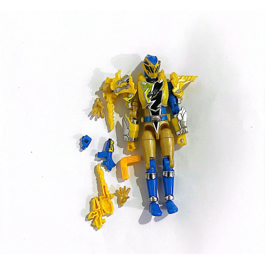 Mô hình Super Sentai dòng Yudo chính hãng Bandai Ryusoul Gold đồ như ảnh