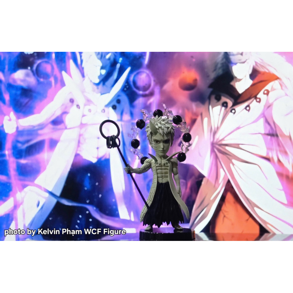 Mô hình Resin WCF chính hãng League Studio Naruto Shippuden Uchiha Obito Lục Đạo