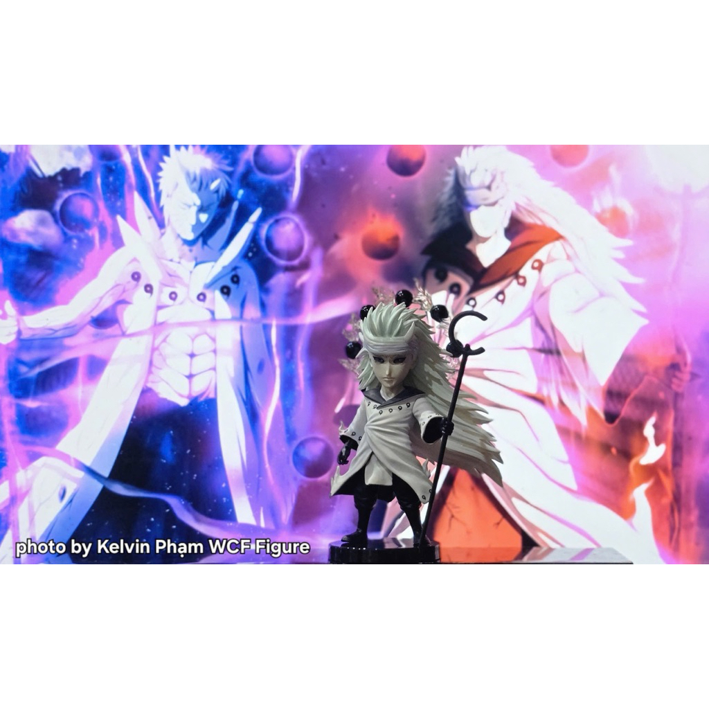 Mô hình Resin WCF chính hãng League Studio Naruto Shippuden Uchiha Madara Lục Đạo