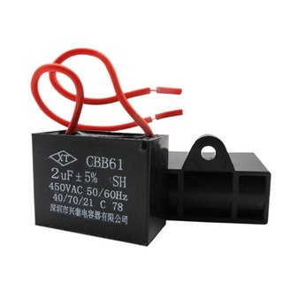 TỤ QUẠT 2UF 400VAC 50/60HZ