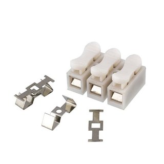 Cầu Nối Dây Điện 3P ( Trắng ) - 1 Chiếc