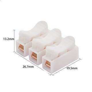 Cầu Nối Dây Điện 3P ( Trắng ) - 1 Chiếc