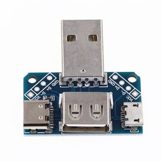PCB Chuyển Đổi USB A Đực Sang USB Cái-USB Micro-Type C