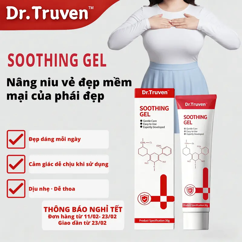 Dr.Truven Soothing Gel chăm sóc vòng 1 – Dịu nhẹ, phù hợp dùng hằng ngày