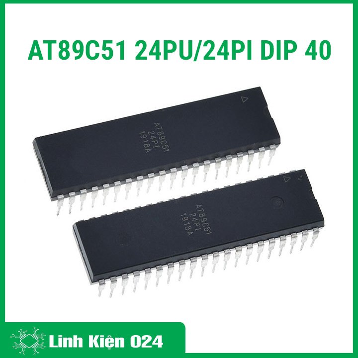 Sản Phẩm AT89C51 24PU/24PI DIP 40