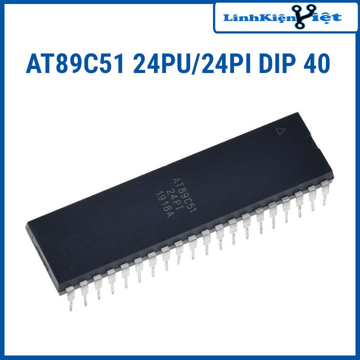 Sản Phẩm AT89C51 24PU/24PI DIP 40
