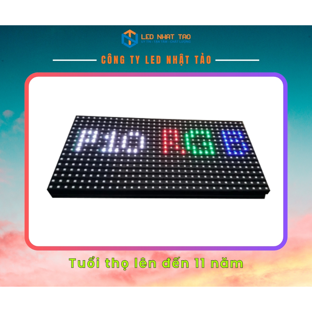 🌟 TẤM LED P10 NGOÀI TRỜI – FULL MÀU
