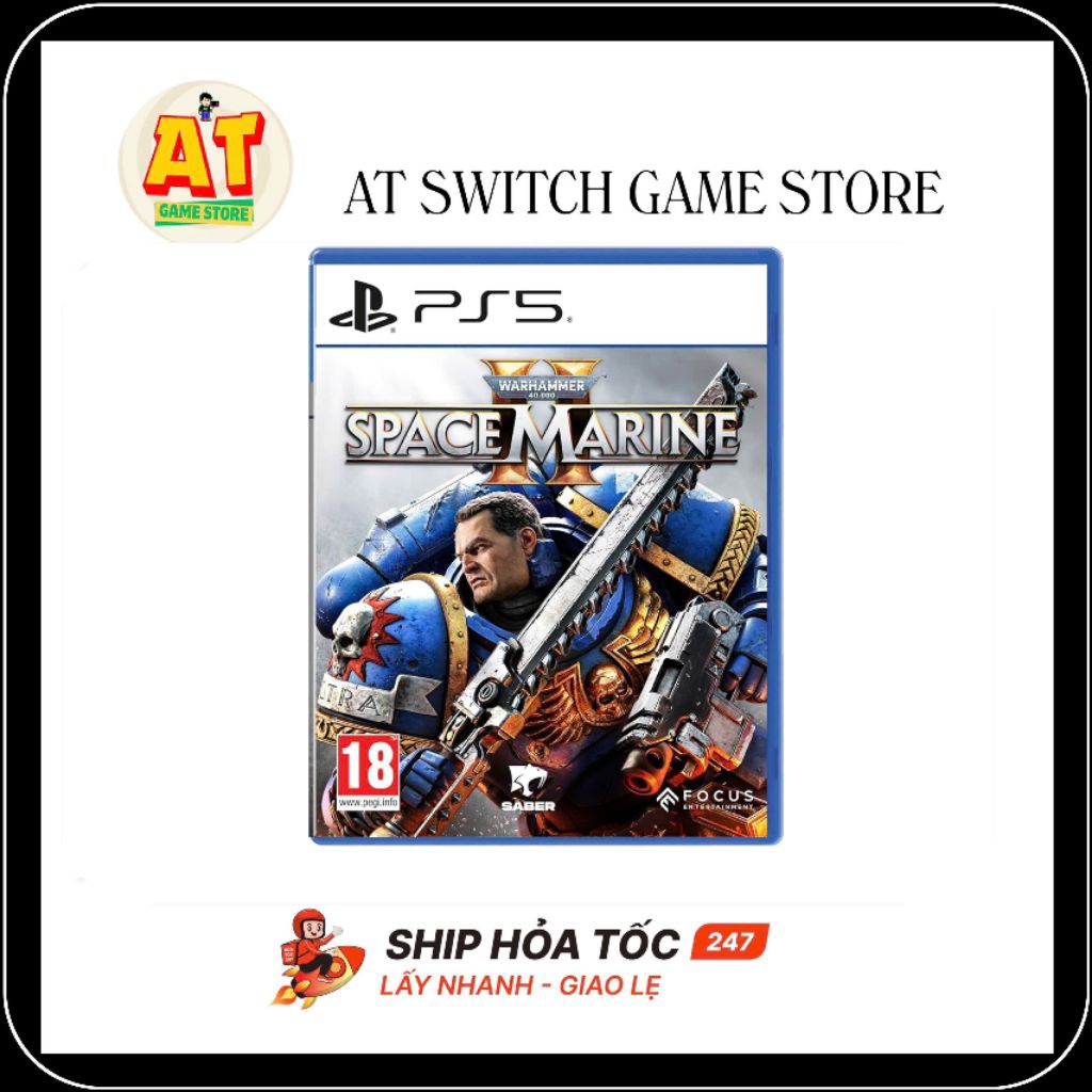 Đĩa game Warhammer Space Marine 2 - Ps5