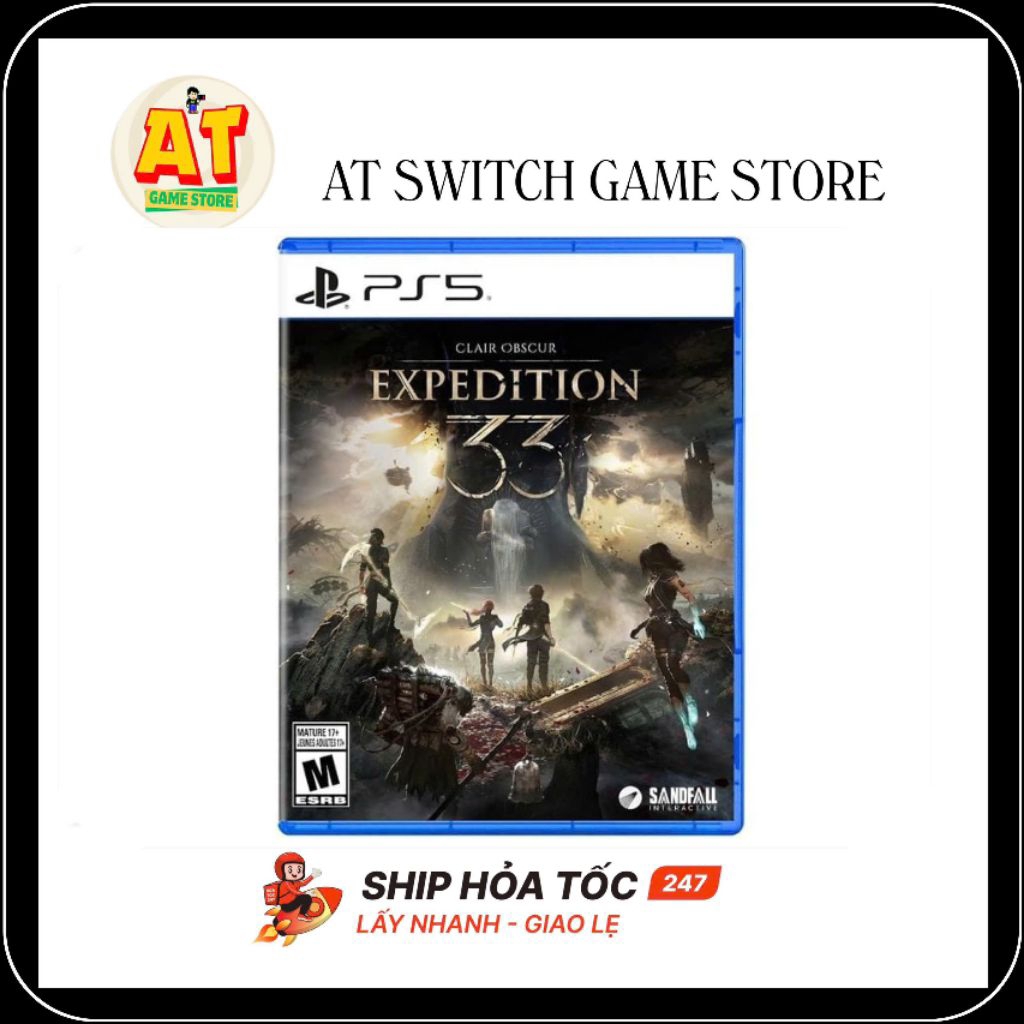 Đĩa Game Ps5 Clair Obscur Expedition 33