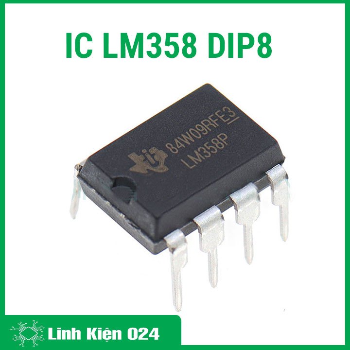 Combo 5 LM358 DIP8 (IC Khuếch Đại Thuật Toán)