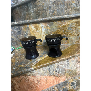 Combo 5 bộ cốc bếp hâm nóng cafe