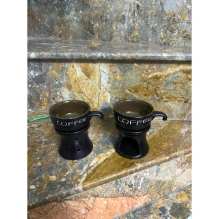 Combo 5 bộ cốc bếp hâm nóng cafe