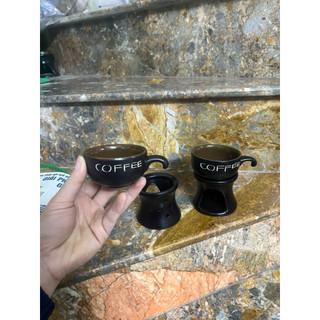Combo 5 bộ cốc bếp hâm nóng cafe