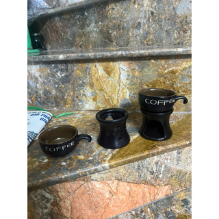 Combo 5 bộ cốc bếp hâm nóng cafe