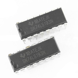 Chíp 74LS193 Binary Up/Down Counter with Clear DIP16
