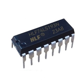 Chíp 74LS193 Binary Up/Down Counter with Clear DIP16