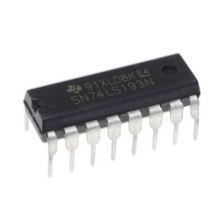 Chíp 74LS193 Binary Up/Down Counter with Clear DIP16