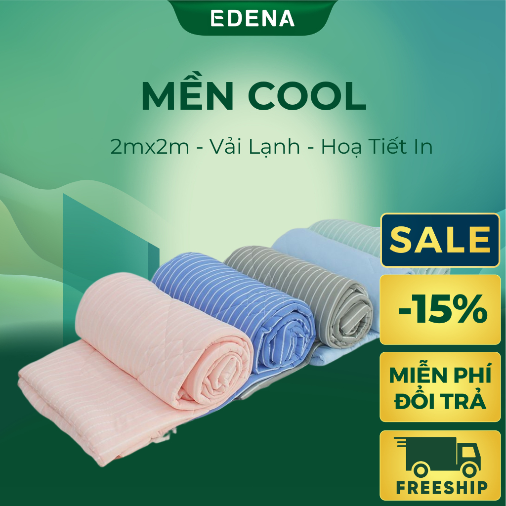 Chăn ( mền) Cool Edena - Vải nhập khẩu  siêu mát