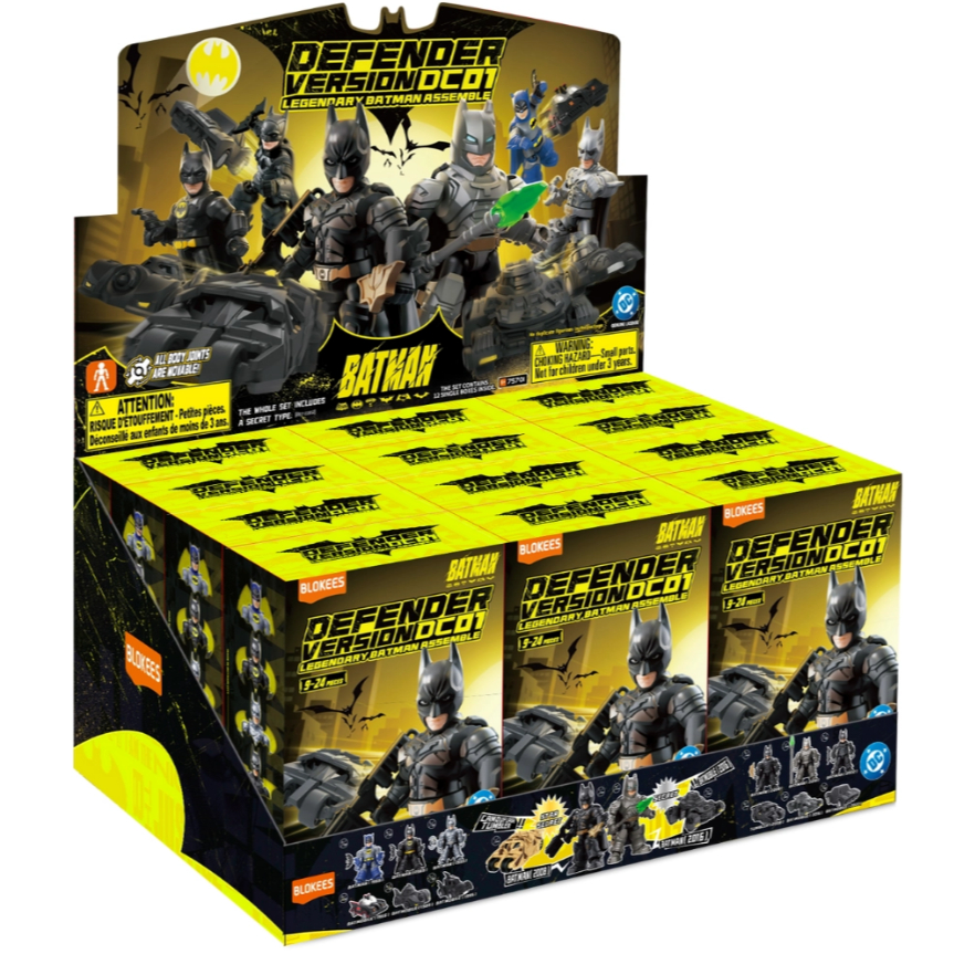 [ HÀNG MỚI VỀ ] SET Blokees Figures - DC - DV01- batman legendary assemble