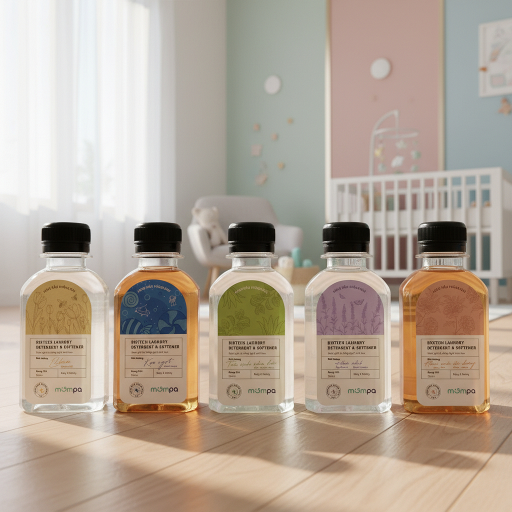 [GIÁ DÙNG THỬ] Nước giặt Mompa dung tích 100ml an toàn cho bé