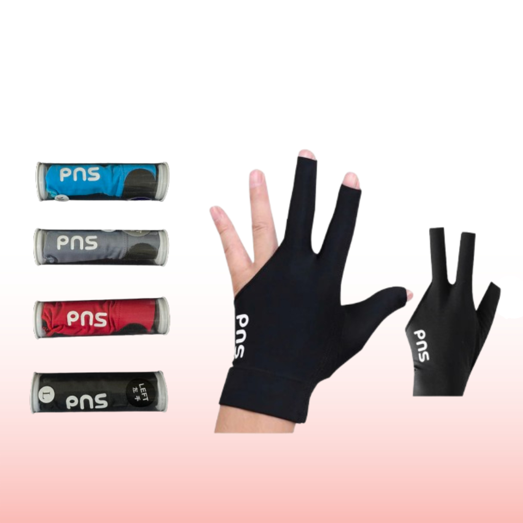 Găng Tay Bida 3 Ngón PNS Chính Hãng – Co Giãn, Thoáng Khí, Chống Trơn, Hỗ Trợ Cú Đánh Chuẩn Xác