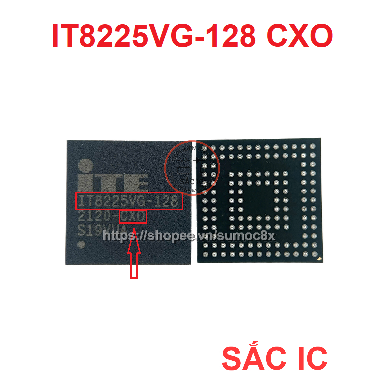 [I124] IT8225VG-128 CXO IT8225VG 128 8225 ic nguồn trên bo mạch - Mới nguyên bản - Original NEW