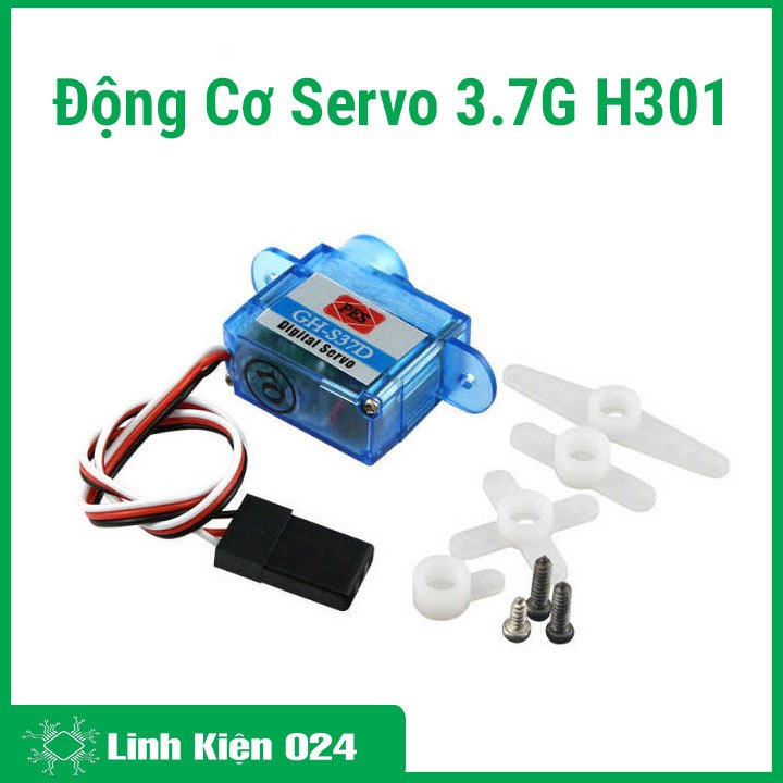 ĐỘNG CƠ MICRO SERVO 3.7G H301