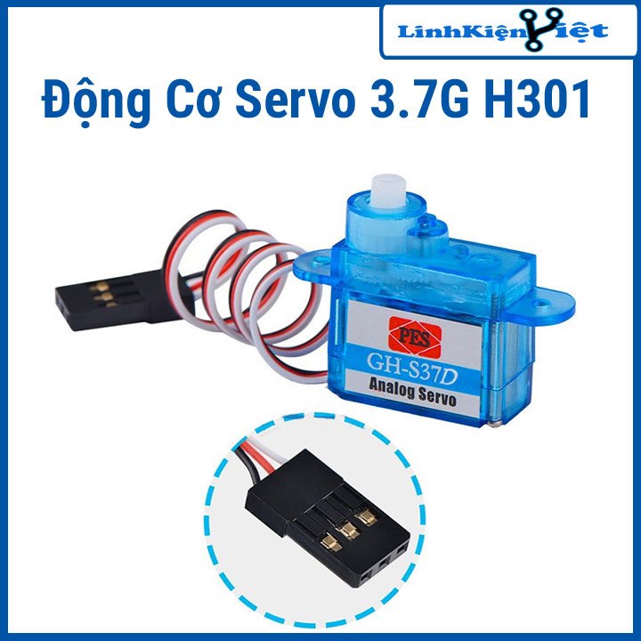 ĐỘNG CƠ MICRO SERVO 3.7G H301
