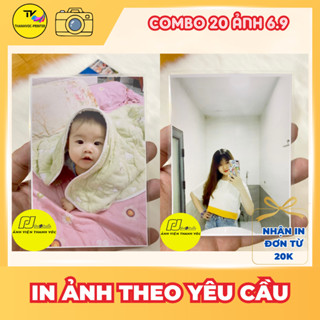 Combo 20 ảnh 6x9 ép plastic tràn viền(Gửi ảnh trước khi đặt)