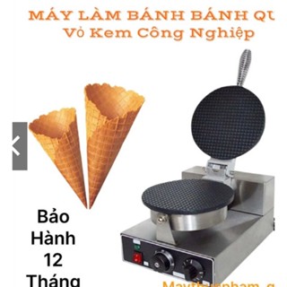 Máy làm bánh ốc quế công nghiệp, bánh kẹp cuốn, hàng loại 1,ship hàng nhanh chóng