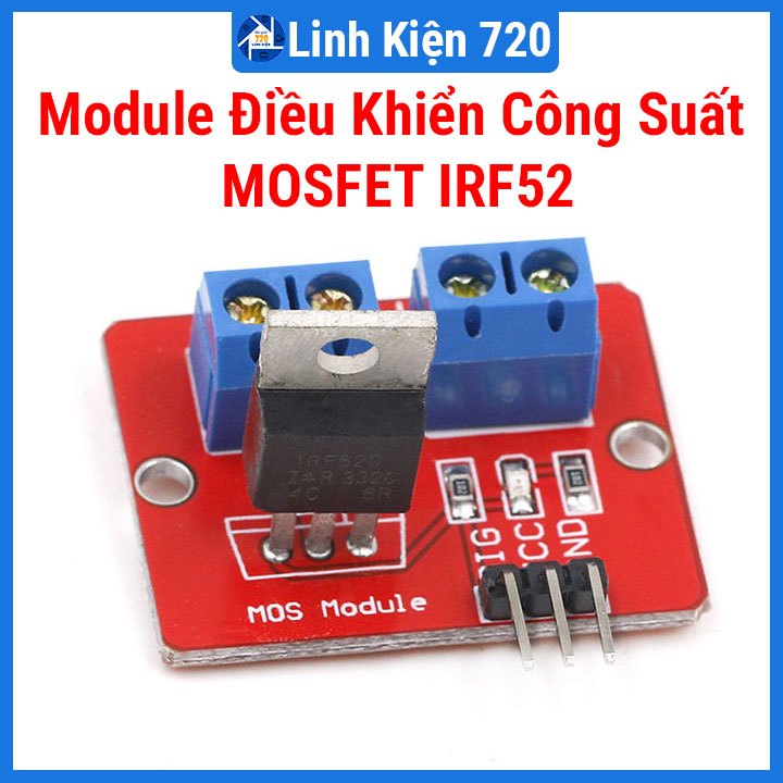 Module điều khiển công suất MOSFET IRF520