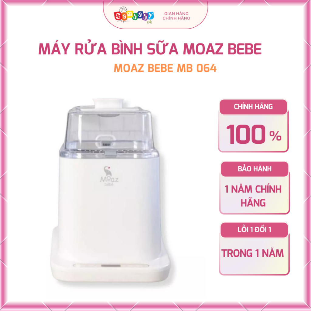Máy rửa bình sữa Moaz BeBe MB 064