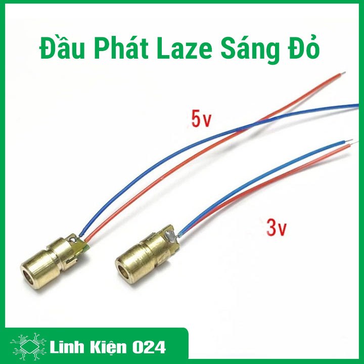Đầu Phát Laze Sáng Đỏ